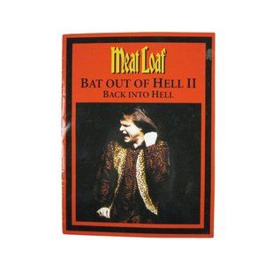 Meatloaf Bat Out of Hell II Back into Hell Folio Pamphlet 1993 Neverland